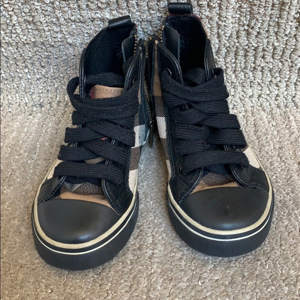 Burberry kids high tops
